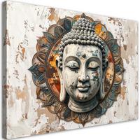 LEINWANDBILD Zen und Orientalisch 30x20cm - Beige, Textil (30/20cm) - Feeby