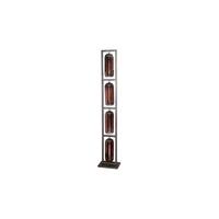 STEHLAMPE TRIEST Schwarz Glas - Schwarz, Glas (23/34/190cm) - KAWOLA