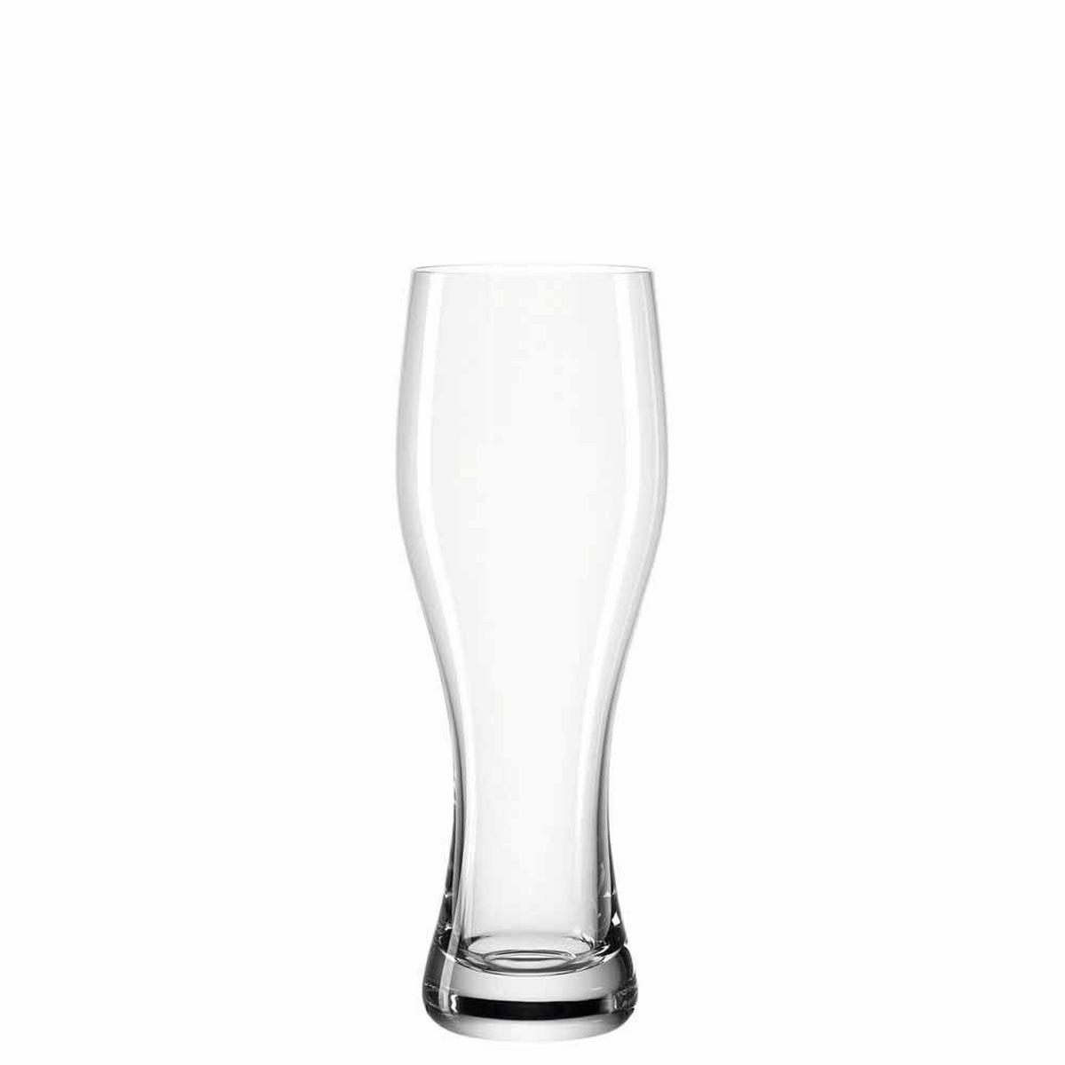 WEIZENBIERGLÄSER Taverna transparent 330 ml 2er Set - Transparent, Glas (0.33L) - Leonardo Living