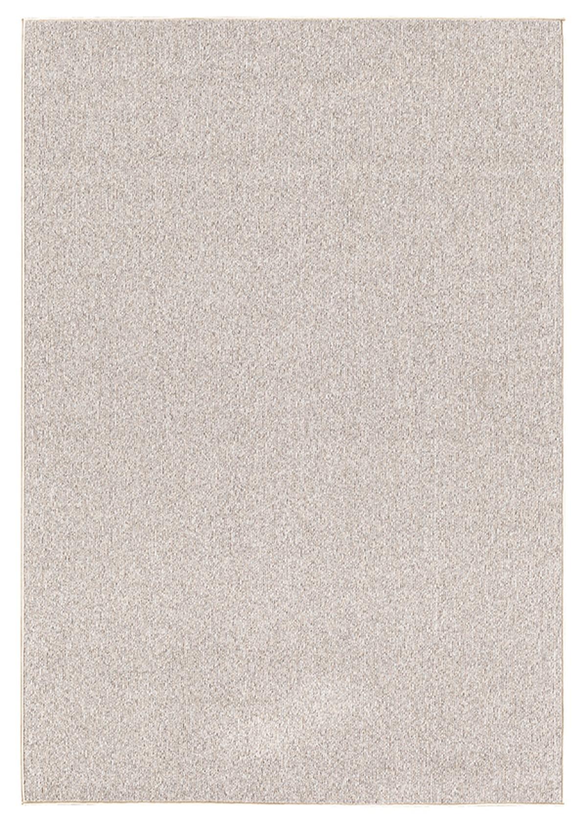 TEPPICH Niederflor Uni COLFOSCO Polypropylen Beige 133 x 133 cm - Beige, Textil (240/340cm) - KADIMA DESIGN