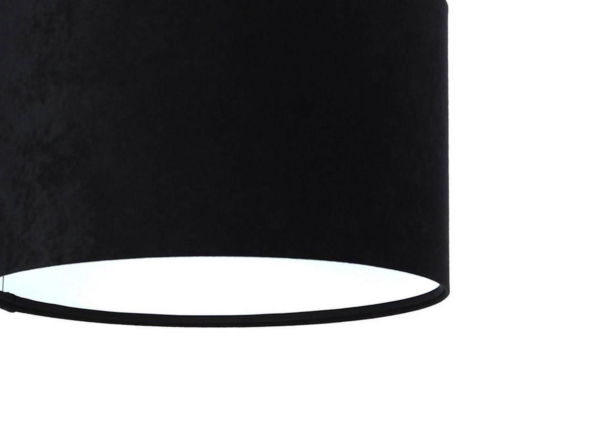 HÄNGELEUCHTE Schwarz 30/20 cm - Schwarz/Weiß, Kunststoff (30/0.45/20cm) - ONZENO