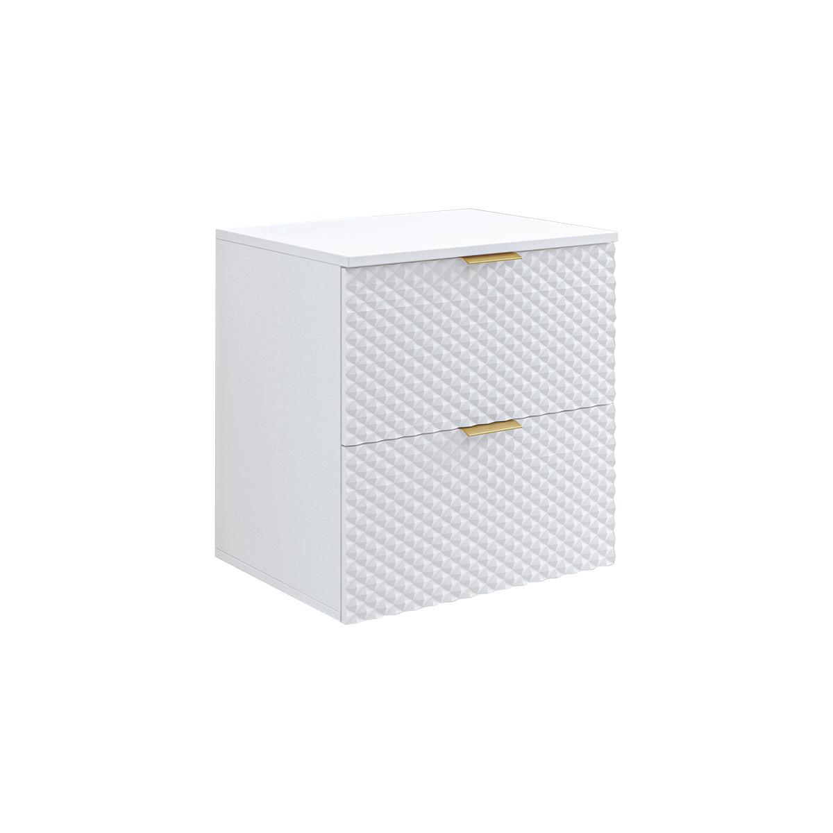 WASCHTISCHUNTERSCHRANK 60.4cm Cléa Weiß - Weiß, Holzwerkstoff (60.4/62.6/48.5cm) - Petits-meubles