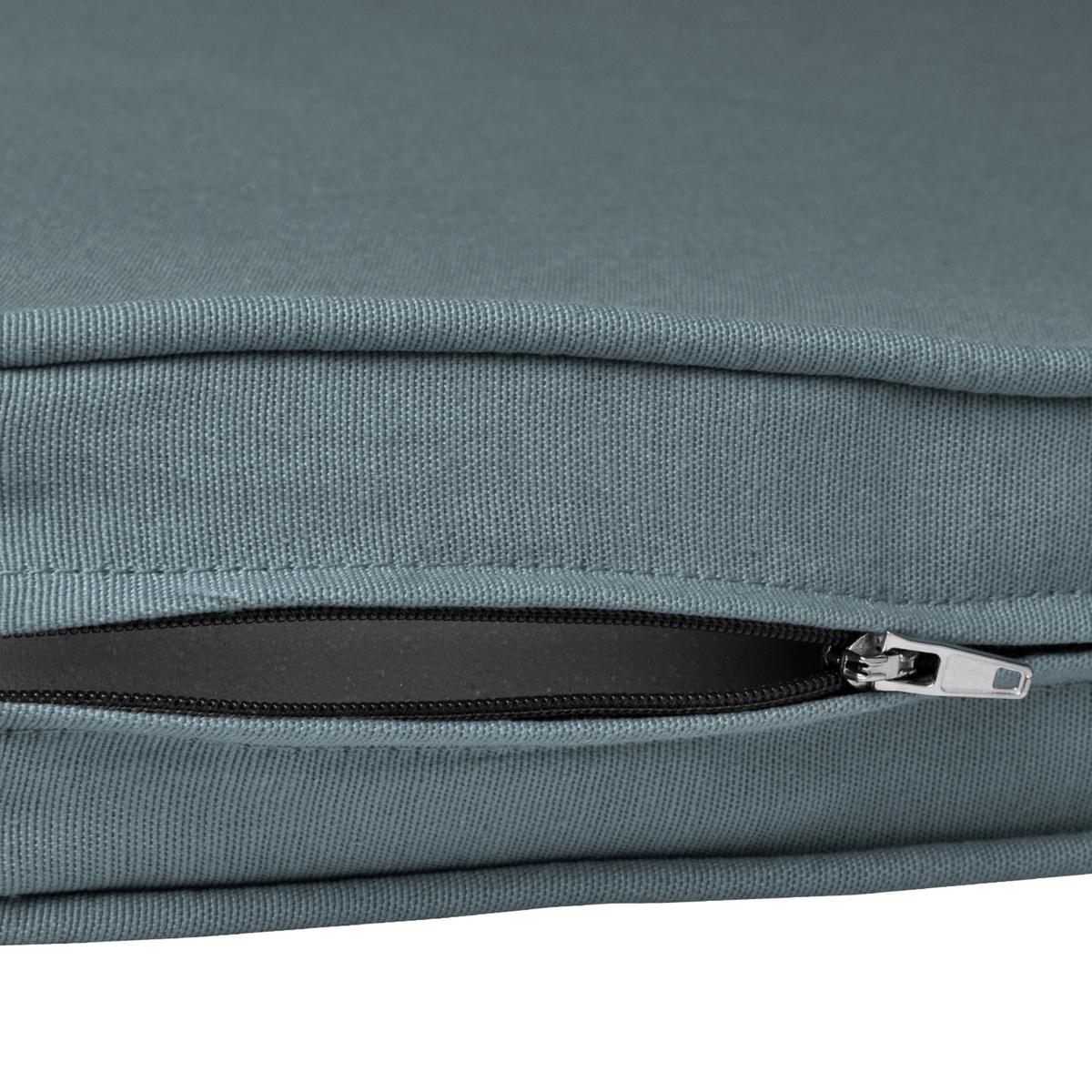 BANKAUFLAGE Loft BK 150x48x5cm Taubenblau - Blaugrau, Textil (48/150cm) - Beautissu 