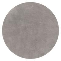 FLACHWEBETEPPICH Grau Ø 80 cm - Grau, Kunststoff (80/80cm) - TT Home