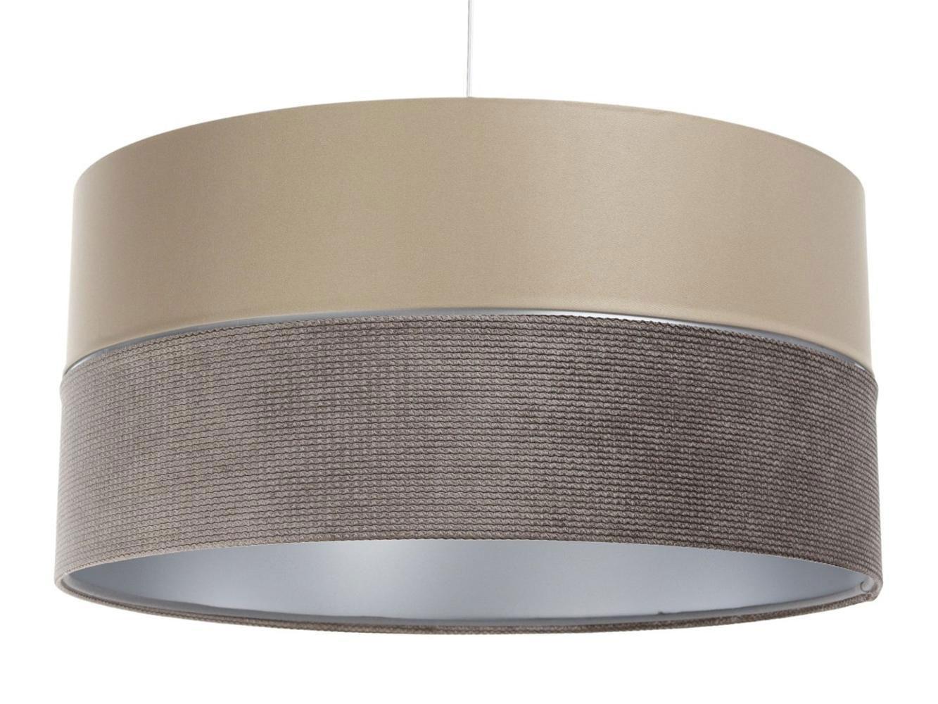 HÄNGELEUCHTE Beige 60/30 cm - Beige/Braun, Kunststoff (60/1/30cm) - ONZENO