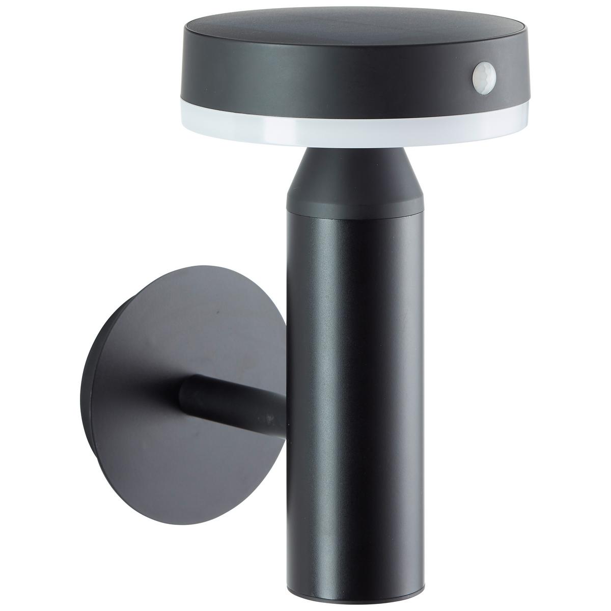 AUSSENWANDLEUCHTE Magua G40441/06 - Schwarz, Metall (13.3/20.8/18.9cm) - Brilliant