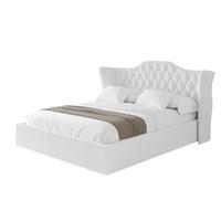 POLSTERBETT mit Bettkasten und Lattenrost, Boxbett ohne Matratze - ZORAN 140x200 Weiß - Weiß, Holzwerkstoff/Textil (140/200cm) - ALTDECOR