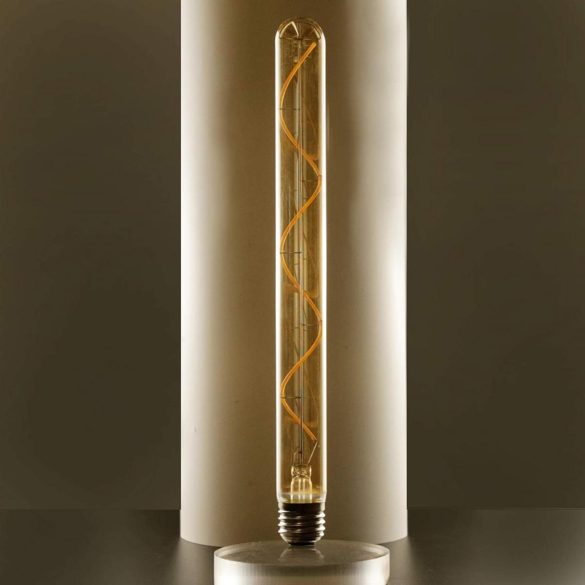 LED-LEUCHTMITTEL Armin II 3/3/30cm - Braun, Glas (3/30cm) - Nettlife