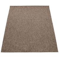FLACHWEBTEPPICH, einfarbig, aus Polypropylen, Braun, 60 x 100 cm - Braun, Textil (100/60cm) - KADIMA DESIGN