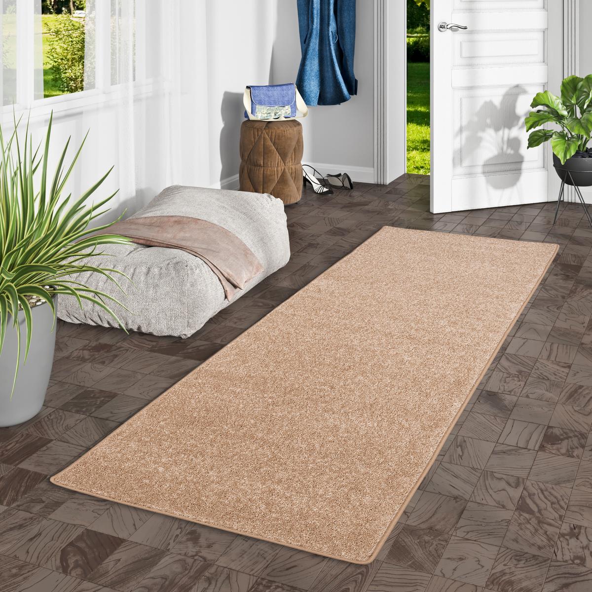 HOCHFLOR LANGFLOR TEPPICH LÄUFER COTTAGE - Naturfarben, Textil (80/200cm) - Snapstyle