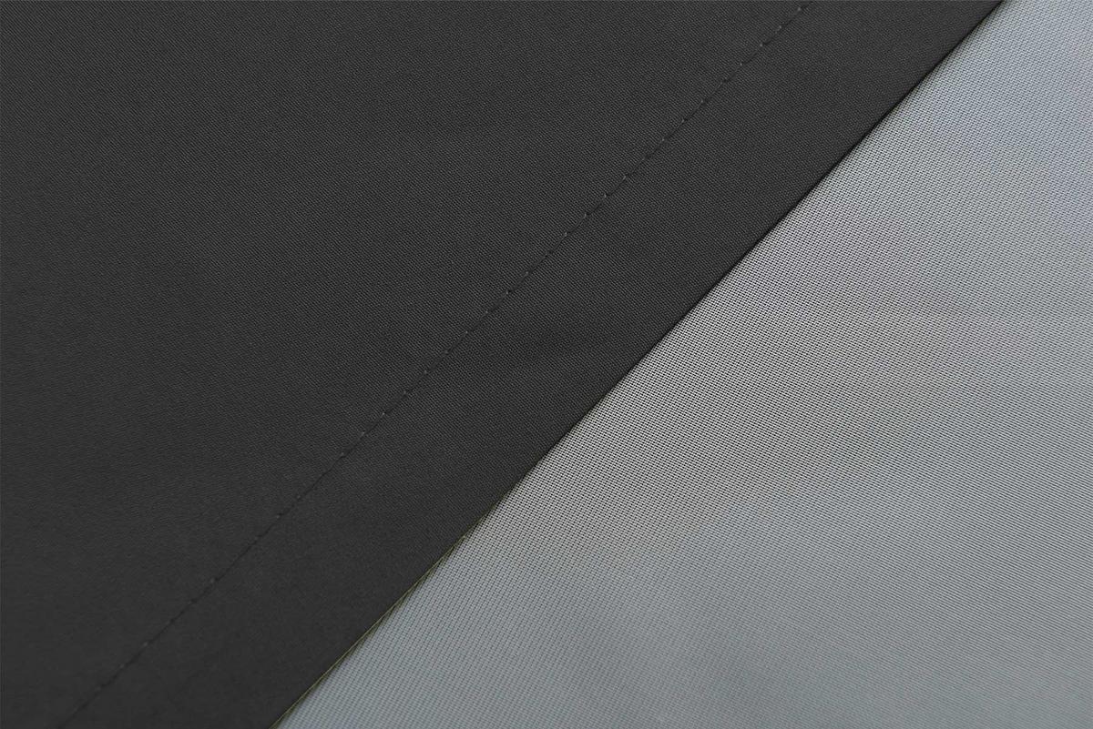 VORHANG 2ER SET POTSDAM HxB 175x140 cm Schwarz - Schwarz, Textil (140/175cm) - Gardinenbox