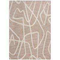 TEPPICH ARLEN, abstrakt, Taupe, 120 x 170 cm - Beige, Textil (170/120cm) - KADIMA DESIGN