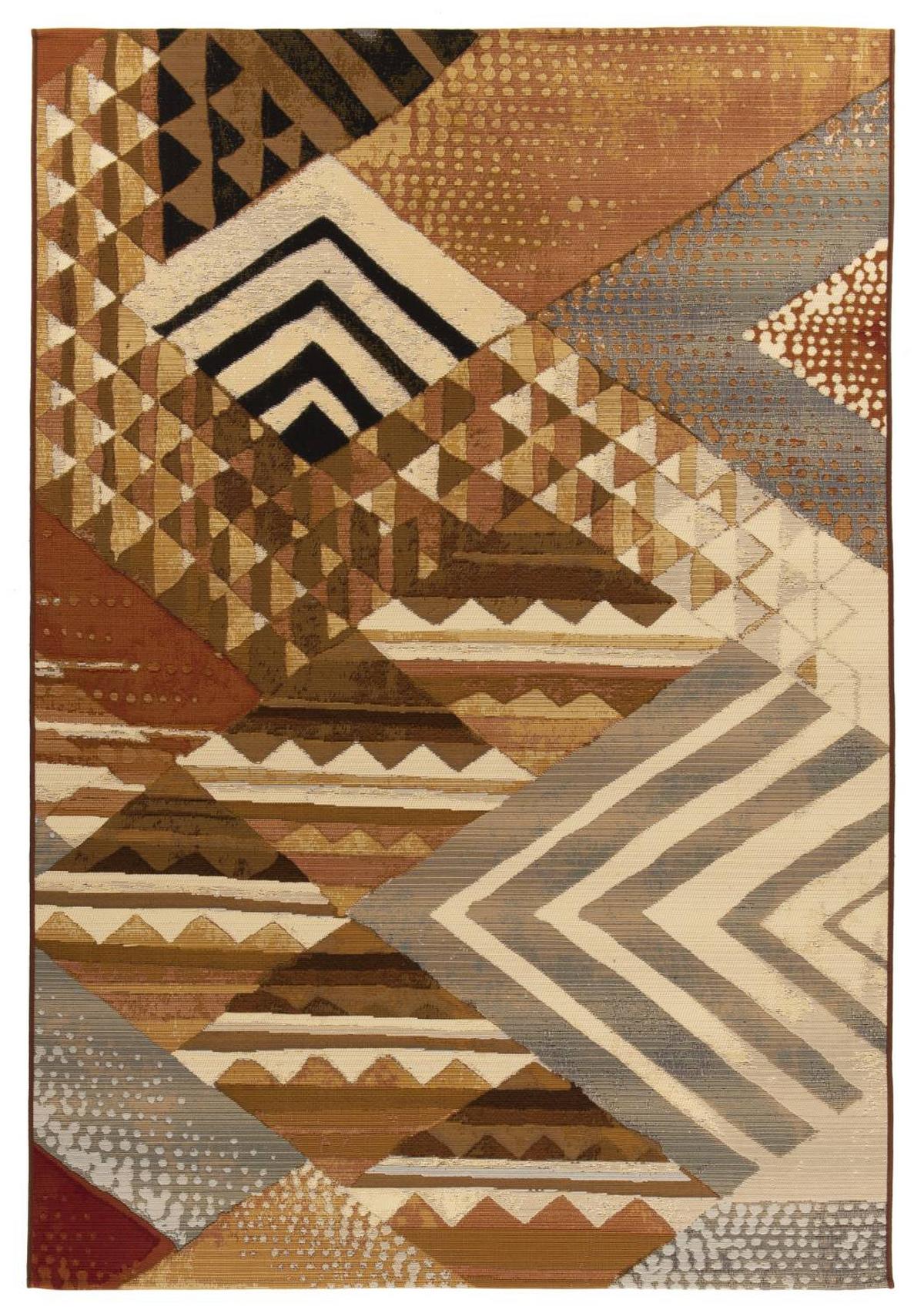OUTDOORTEPPICH Aurora 160x235 cm - Braun, Textil (160/235cm) - Gino Falcone