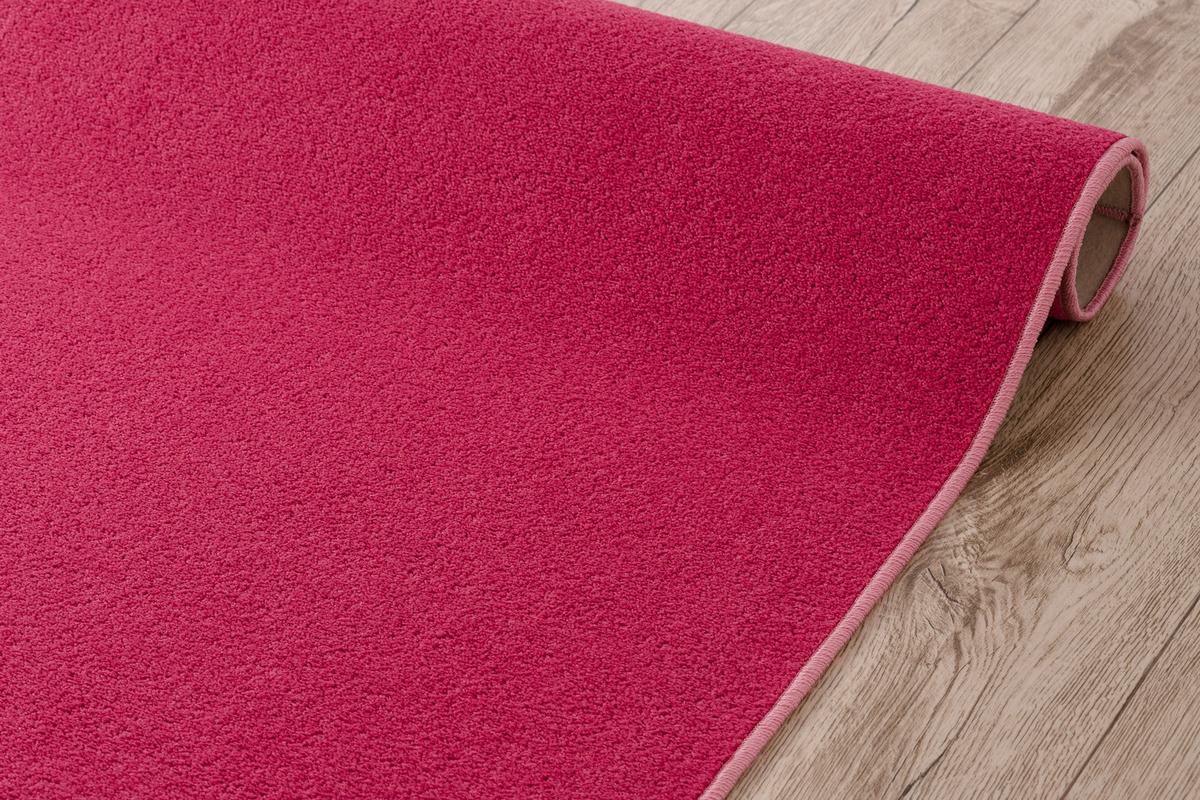 LÄUFERBODEN ETON 100/150 cm - Pink, Textil (100/150cm) - rugsX