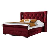 BOXBETT Focus Lux - H3 - Bordeaux, Holz (180/200cm) - MIRJAN24