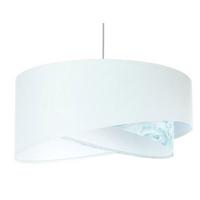 HÄNGELEUCHTE Weiß 50/23 cm - Beige, Kunststoff (50/1/23cm) - ONZENO