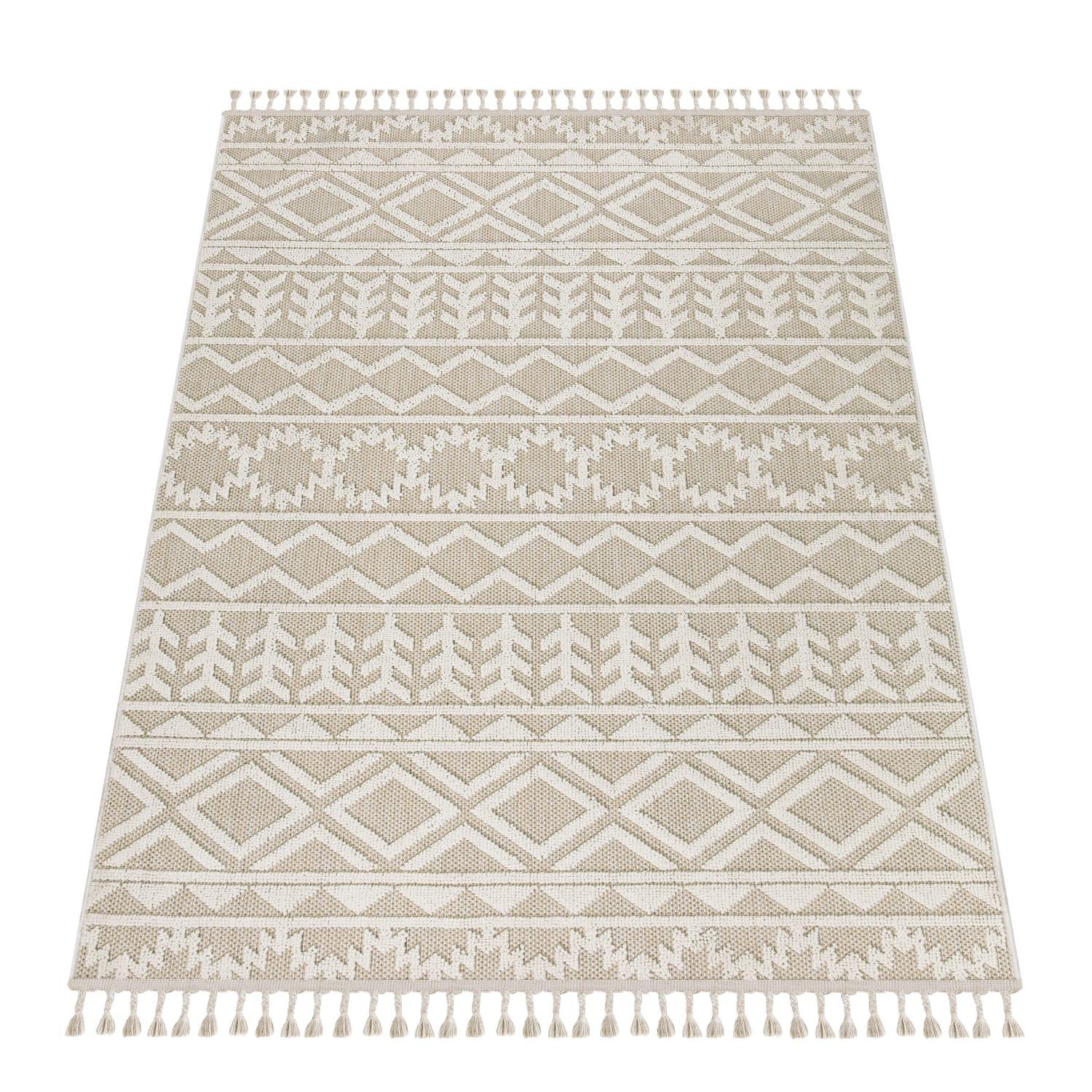 KURZFLORTEPPICH, in Naturoptik, Creme, 160 x 220 cm - Beige, Textil (220/160cm) - KADIMA DESIGN