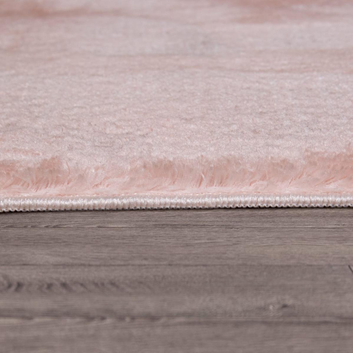 FLACHWEBETEPPICH Rosa 80 x 300 cm - Rosa, Kunststoff (80/300cm) - TT Home