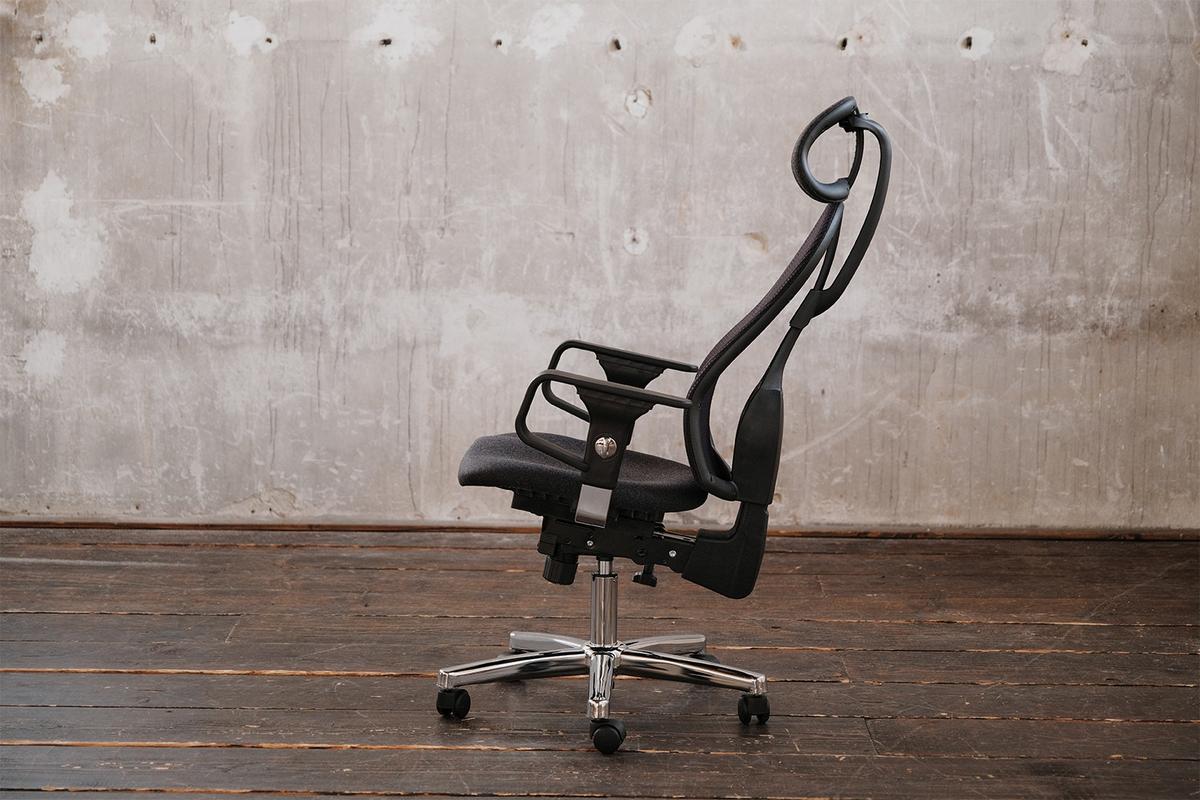 BÜROSTUHL FINO Anthrazit Kunststoff Höhenverstellbar - Anthrazit/Silberfarben, Kunststoff/Metall (64/120/64cm) - KAWOLA