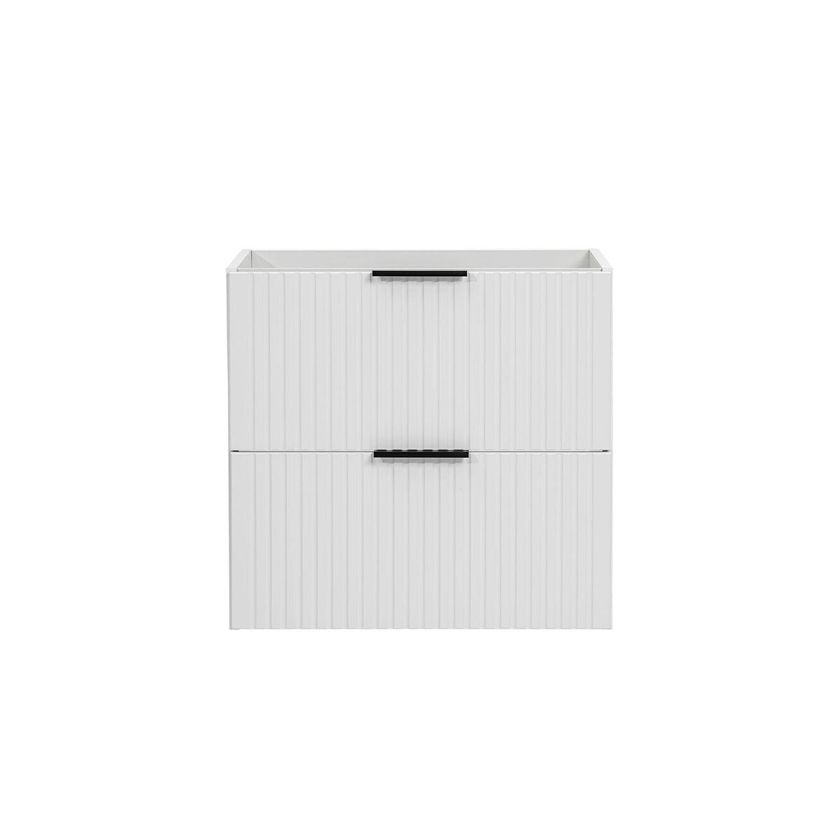 WASCHTISCHUNTERSCHRANK 60.2cm Adriel Weiß - Weiß, Holzwerkstoff (60.2/57/46cm) - Petits-meubles