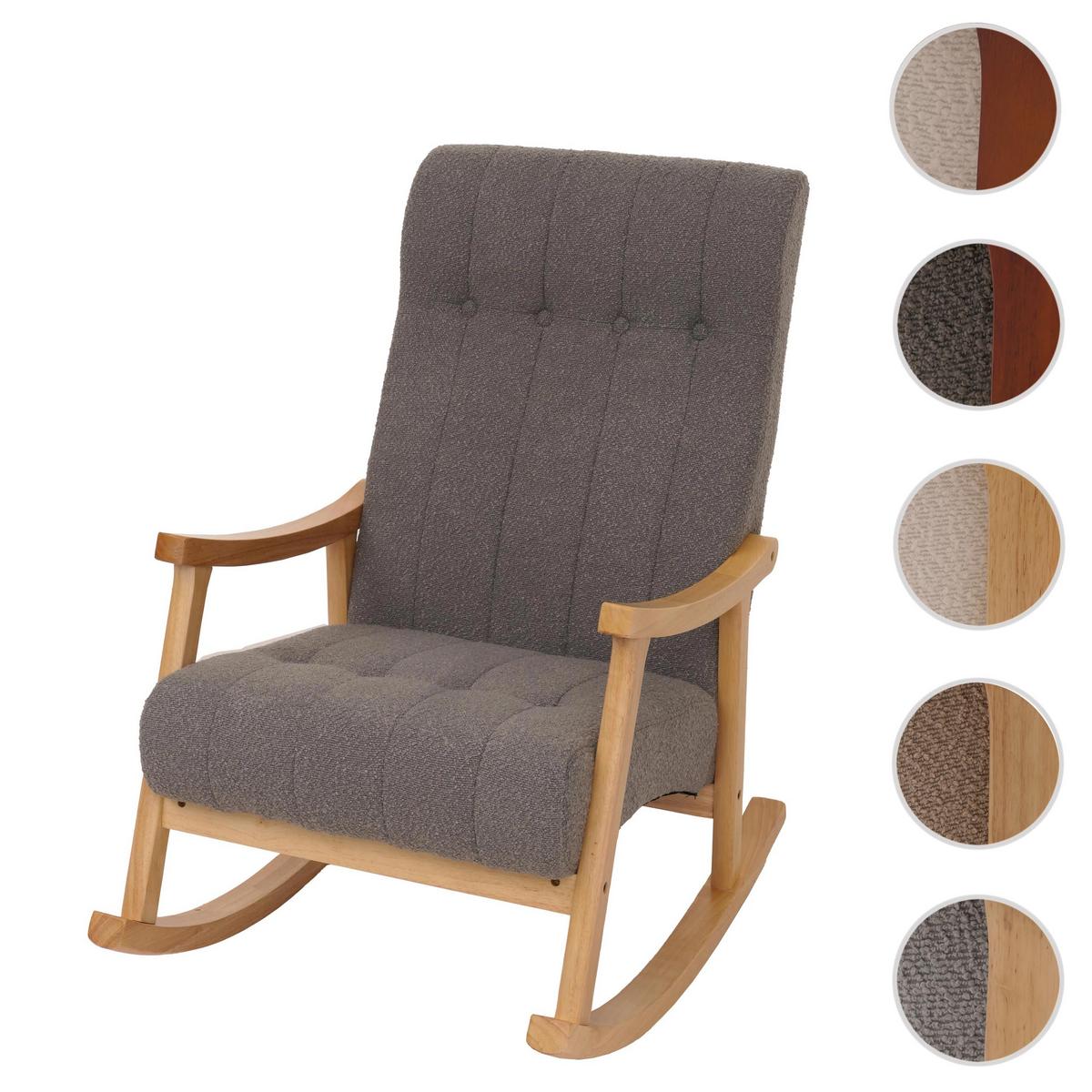 SCHAUKELSTUHL Anthrazit - Dunkelgrau/Anthrazit, Textil (64/97/85cm) - MCW