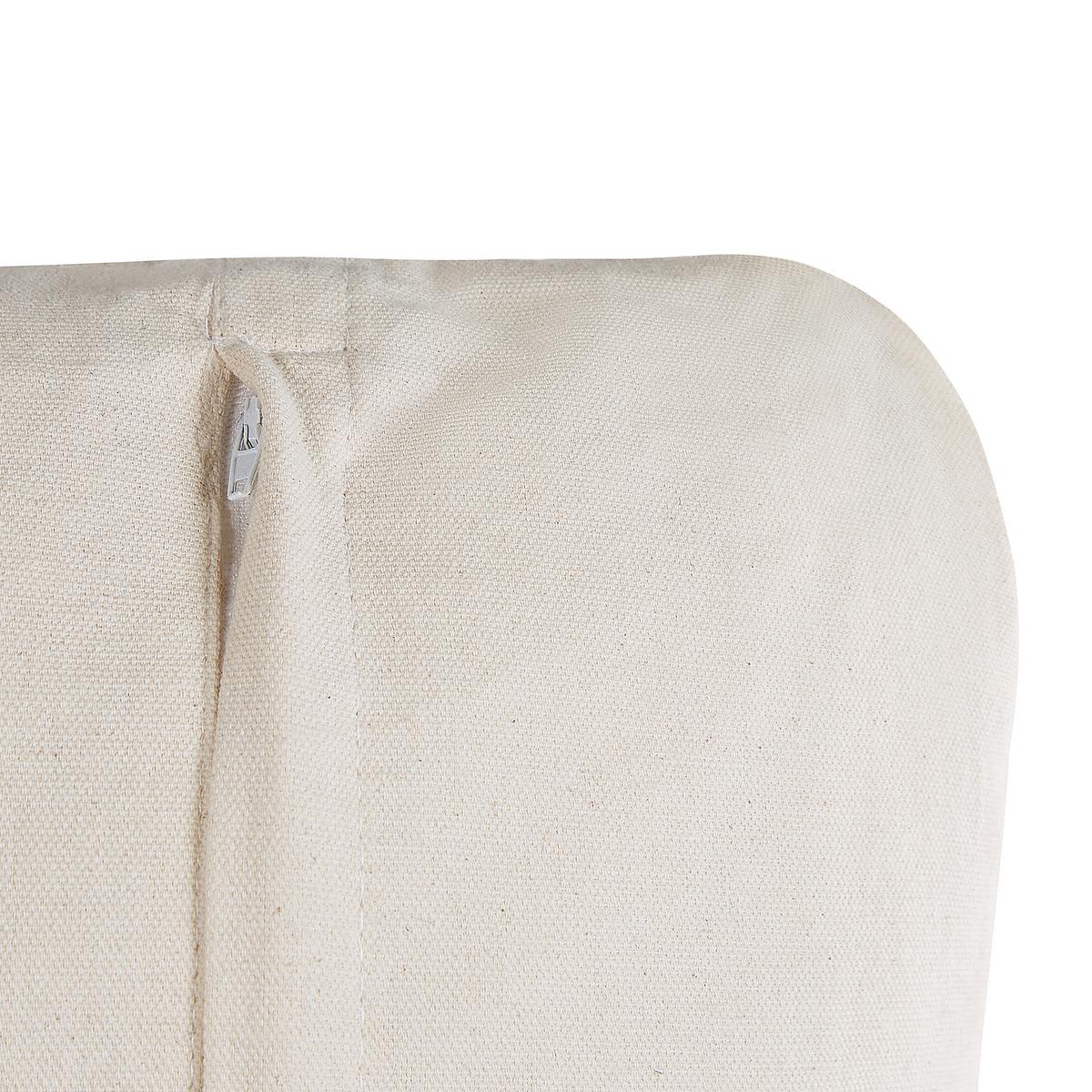 DEKOKISSEN 2er-Set Weiß 45/45 cm Salizar - Weiß, Textil (45/45cm) - Beliani