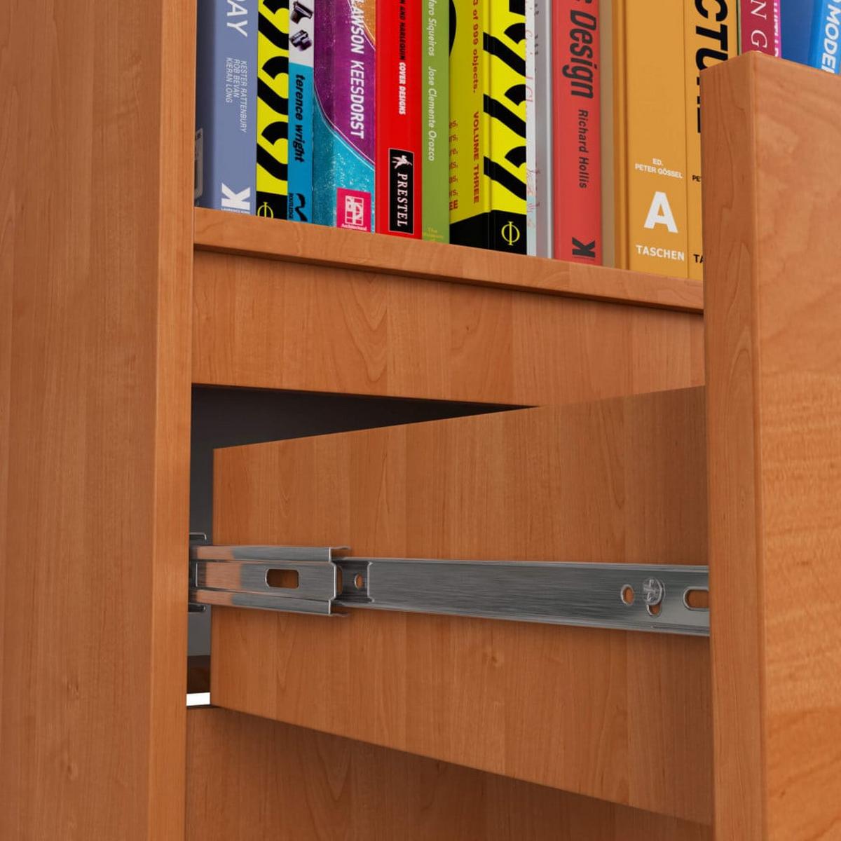 STANDREGAL Erlefarben 180/60/35 - Erlefarben, Holzwerkstoff (60/180/35cm) - RAUMHIRSCH FURNITURE
