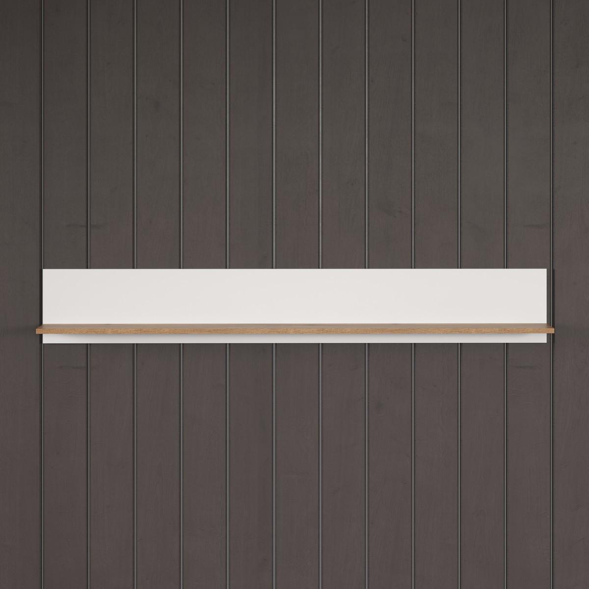 WANDREGAL Vitoria Weiß - Weiß, Holzwerkstoff (170/25/18cm) - Trendteam