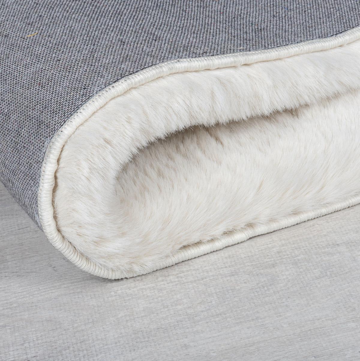 TEPPICH DENE, einfarbig, Weiß, 120 x 170 cm - Weiß, Textil (120/170cm) - KADIMA DESIGN