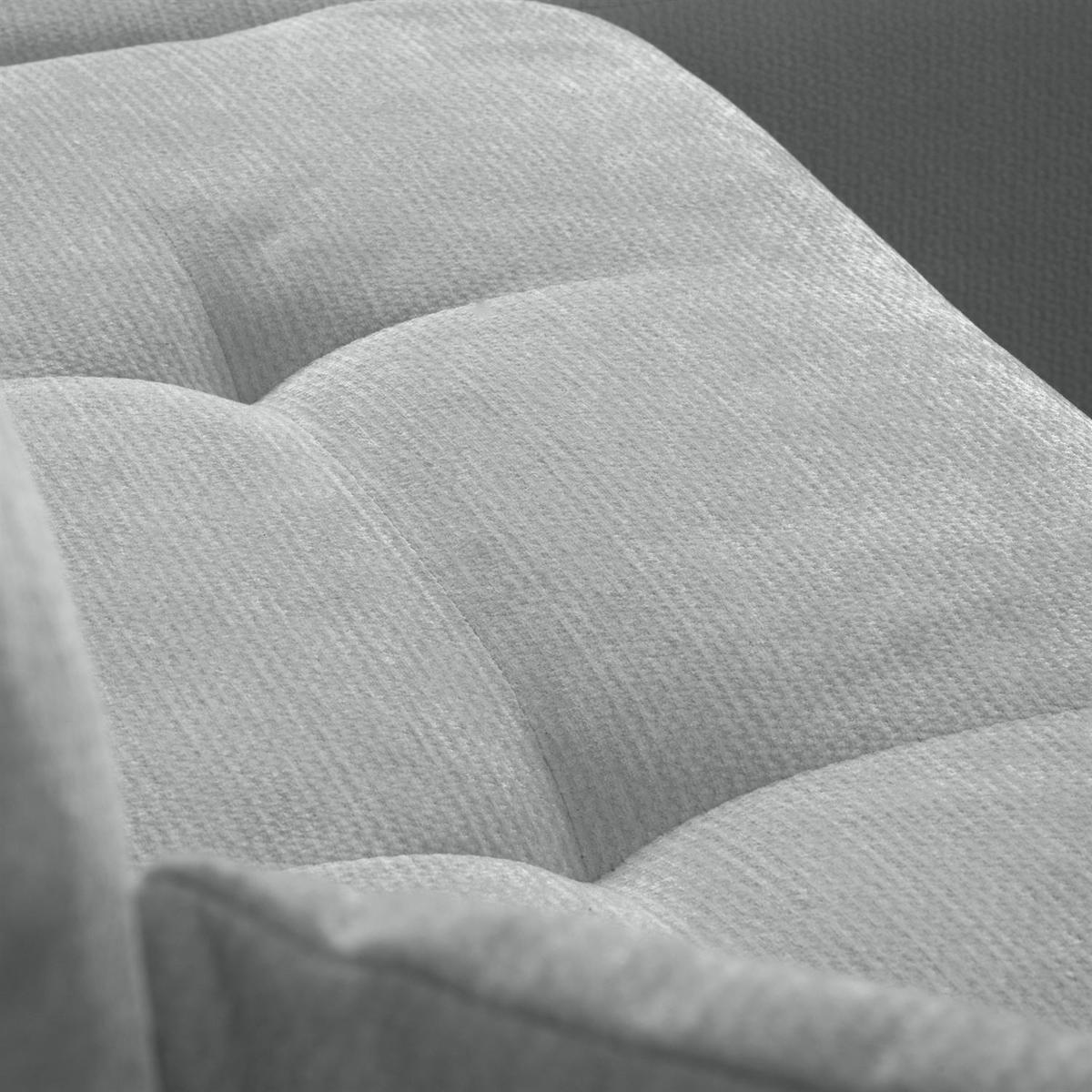 ECKSOFA CLOUD II XL mit Schlaffunktion Vibe 85 - Grau, Textil (280/152cm) - Lookway