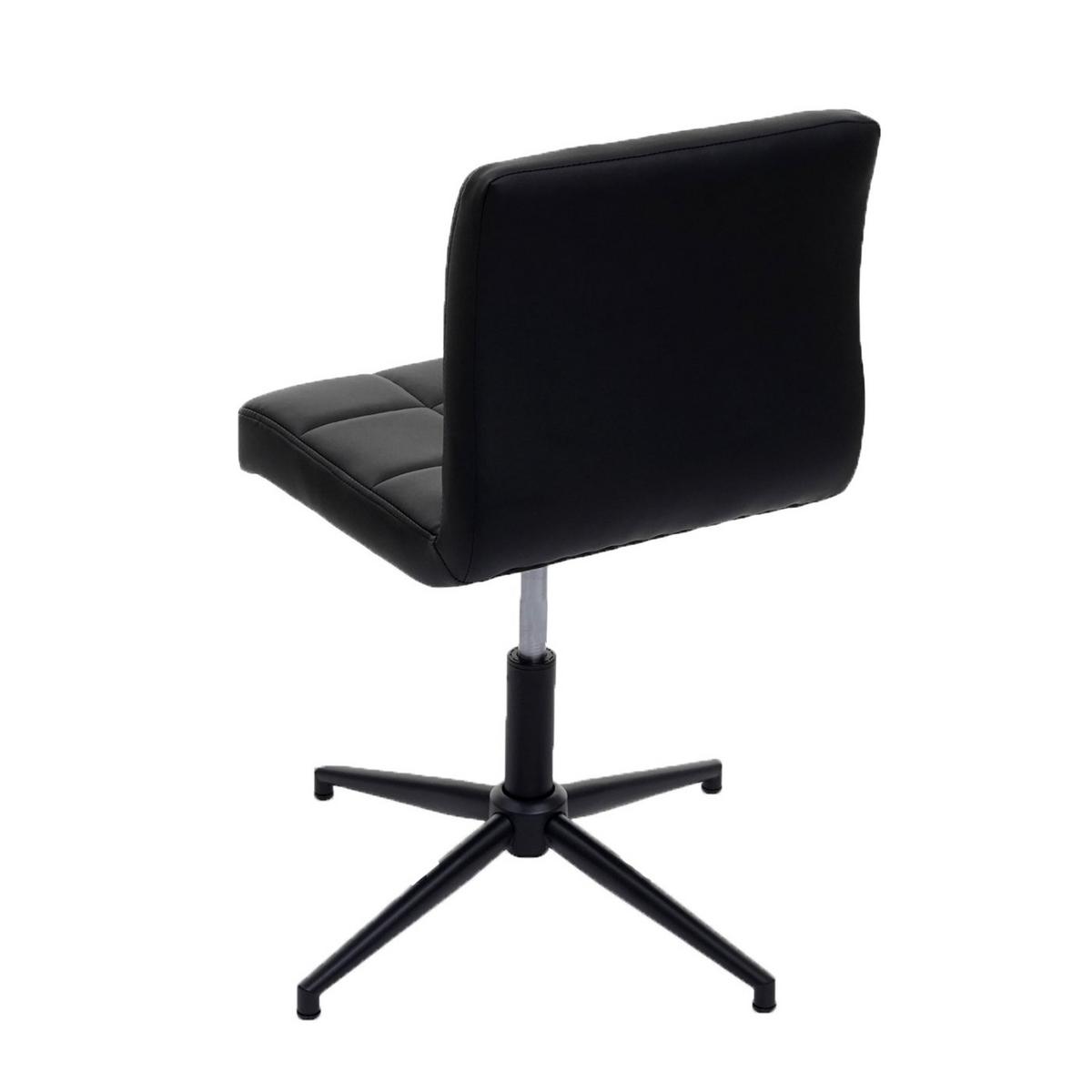 ESSZIMMERSTUHL Schwarz 2er-Set - Schwarz, Textil (64/90/64cm) - MCW