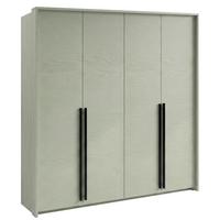 DREHTÜRENSCHRANK Giana mit 4 Türen, 210 cm, Eukalyptusfarbe - Eukalyptusholzfarben, Holzwerkstoff (210/217/65cm) - Beautysofa