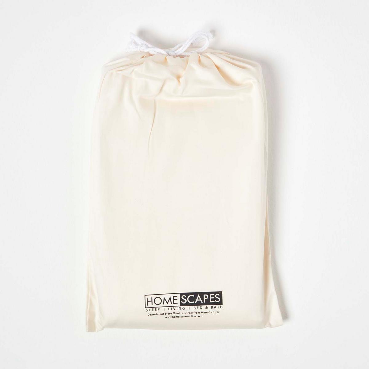 KINDER-SPANNBETTLAKEN 2er-Set, Bio-Baumwolle, 70/140 cm - Creme, Textil (70/140cm) - Homescapes