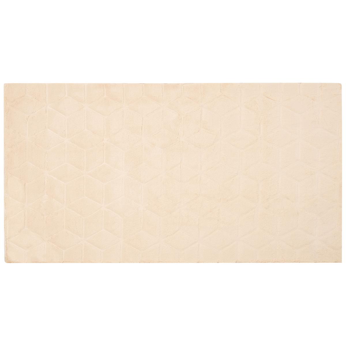 SHAGGY-KUNSTFELLTEPPICH Thatta 150/80 cm - Beige, Kunststoff (80/150cm) - Beliani