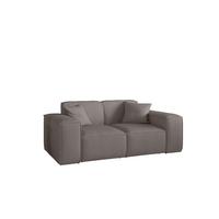 SOFA Celes Premium 2-sitzer Stoff Scala - Taupe, Holzwerkstoff/Textil (186/73/88cm) - Fun Möbel