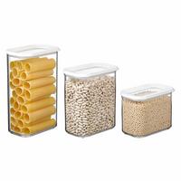 VORRATSDOSEN Modula weiß 3er Set - Weiß, Kunststoff (2/2/2cm) - Mepal