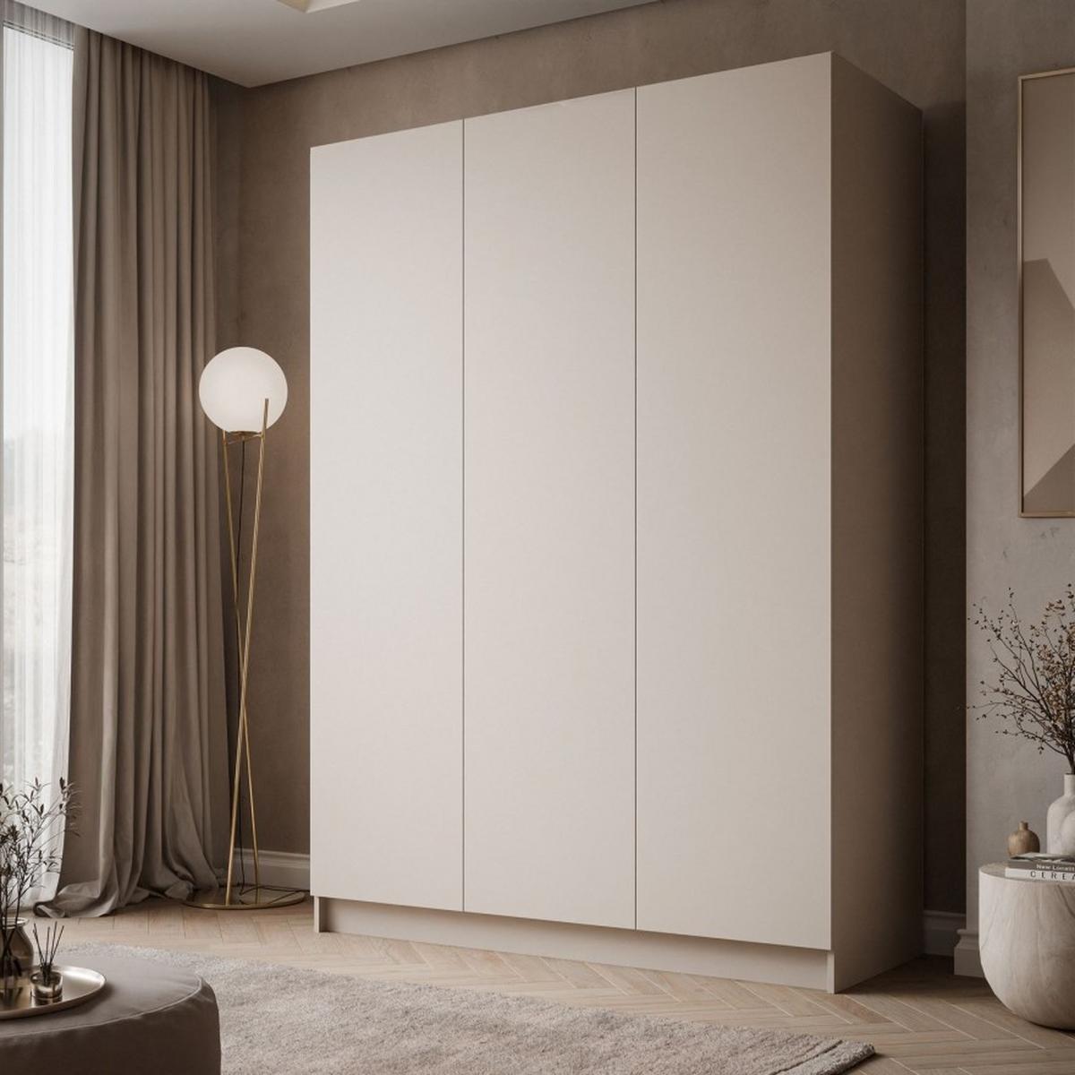 KLEIDERSCHRANK AUREL KASCHMIR 3D - Kaschmir, Holzwerkstoff (150/210/55cm) - Lookway