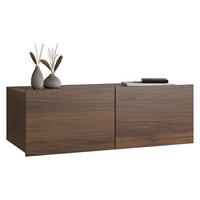TV-LOWBOARD Calabrini 100 03 - Nussbaumfarben, Holzwerkstoff (100/37/43cm) - MIRJAN24