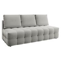 SCHLAFSOFA Sempre - Hellgrau, Holz/Kunststoff (208/97/100cm) - MIRJAN24