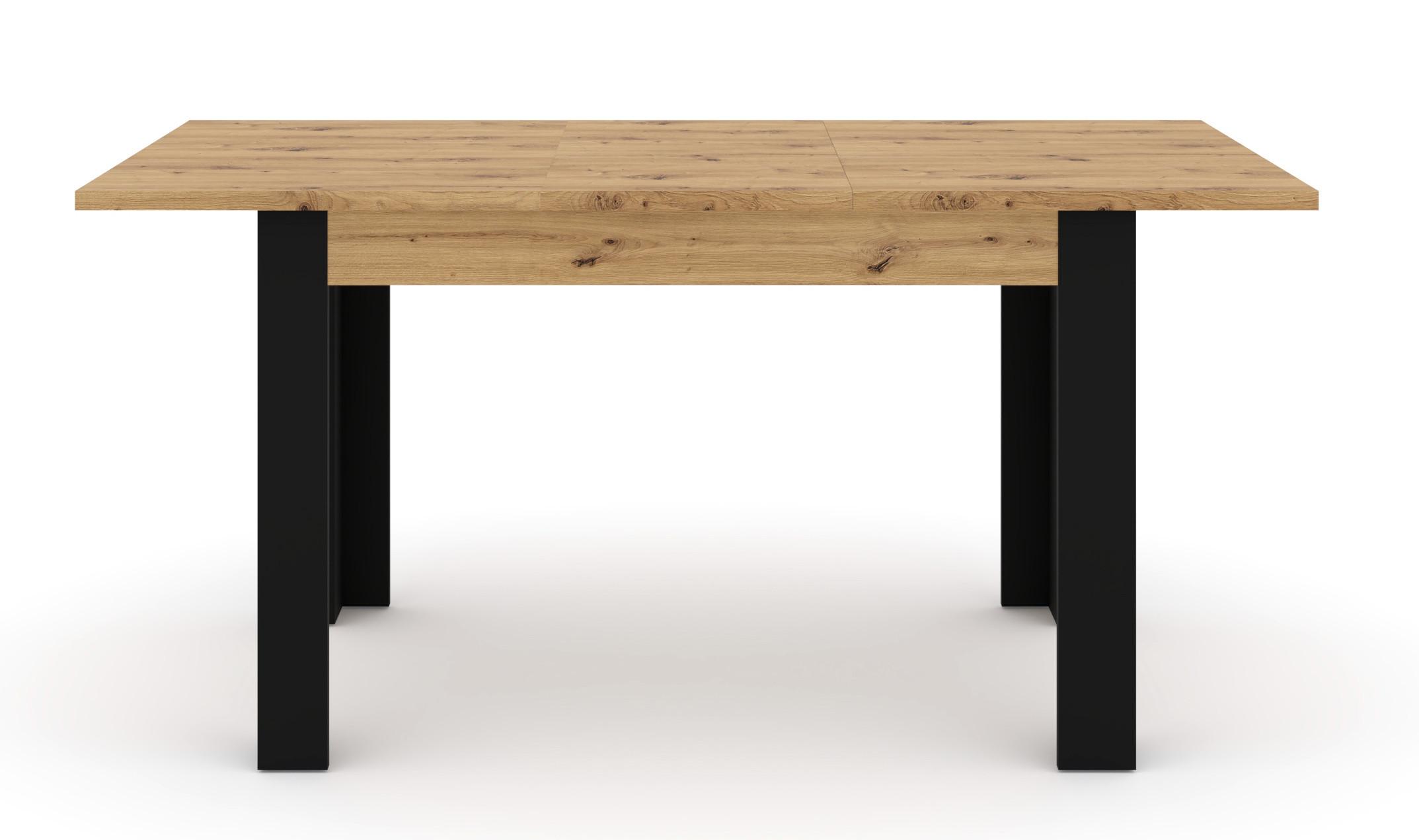 ESSTISCH Artisann 160/76/80 - Eiche Artisan, Holzwerkstoff (80/160/76cm) - RAUMHIRSCH FURNITURE