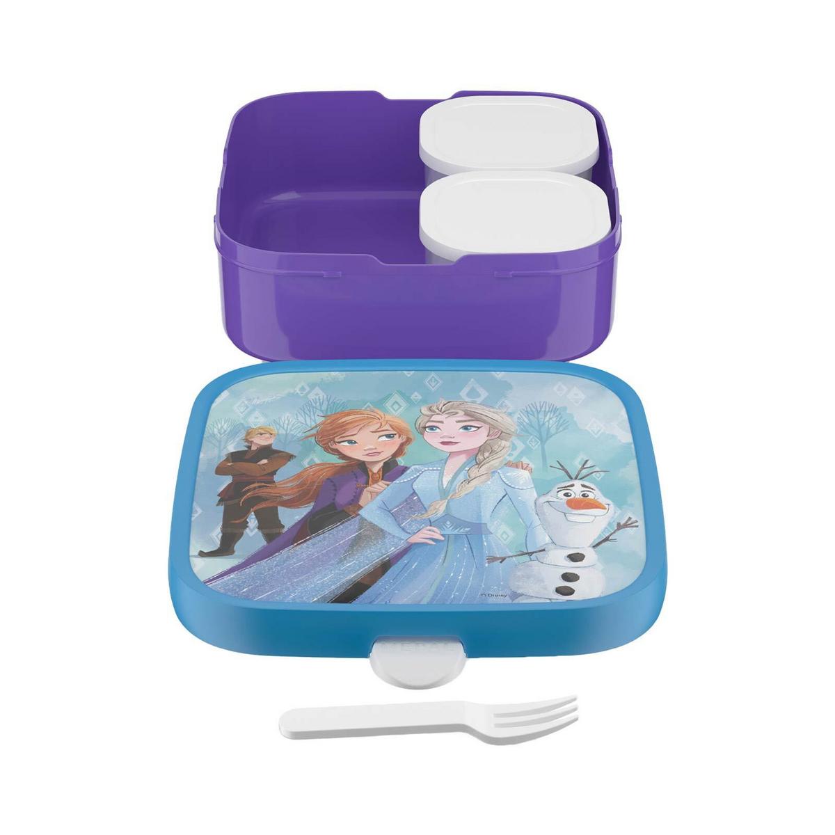 BROTDOSE XL Campus (2025) Frozen 2 1,3 l - Blau/Violett, Kunststoff (18.2/6.1/18.2cm) - Mepal