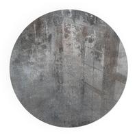 GLASPLATTE für Kamin Ø 90 cm - Grau, Glas (90/90/0.4cm) - TULUP