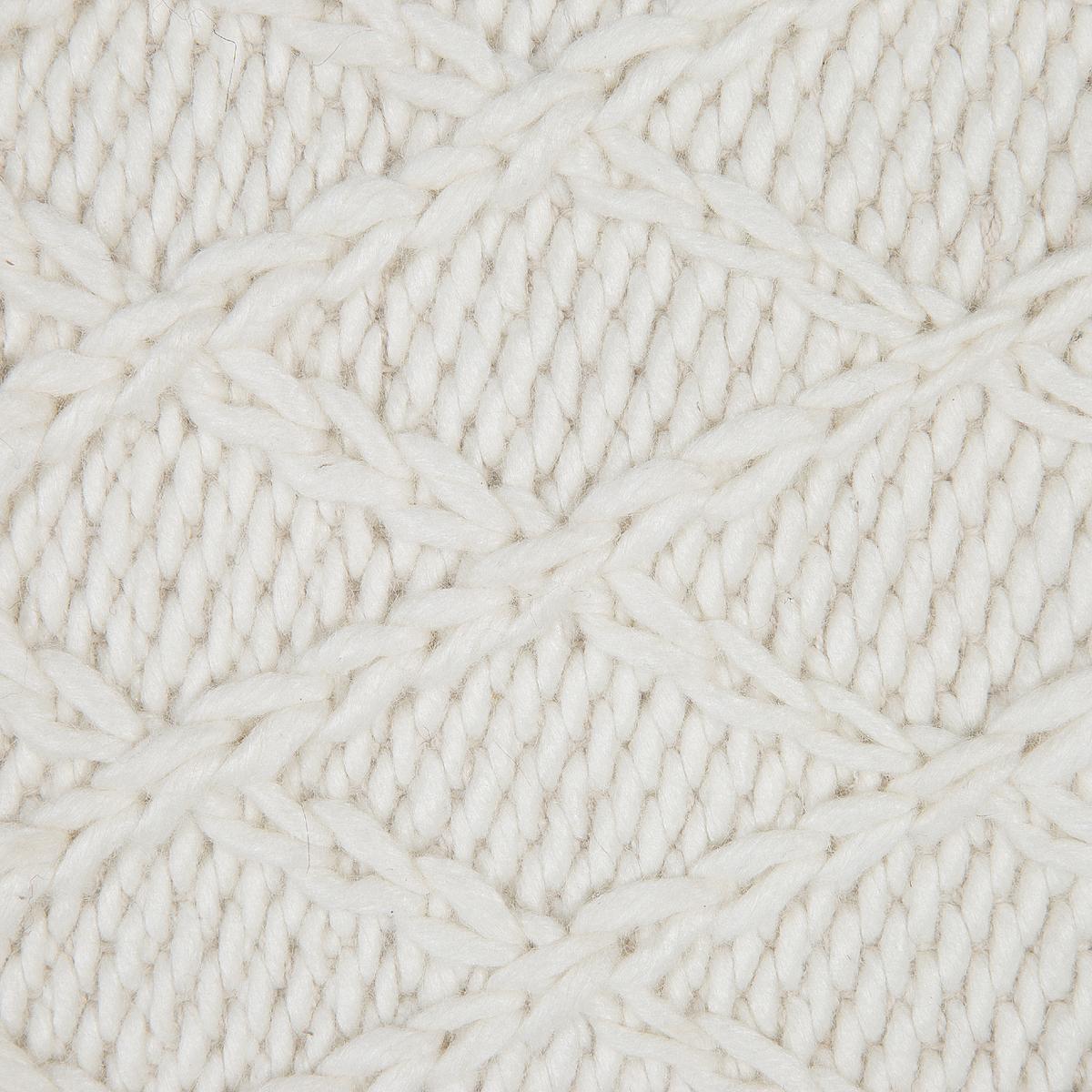 KURZFLOR-TEPPICH Erzin 230/160 cm - Weiß, Textil (160/230cm) - Beliani