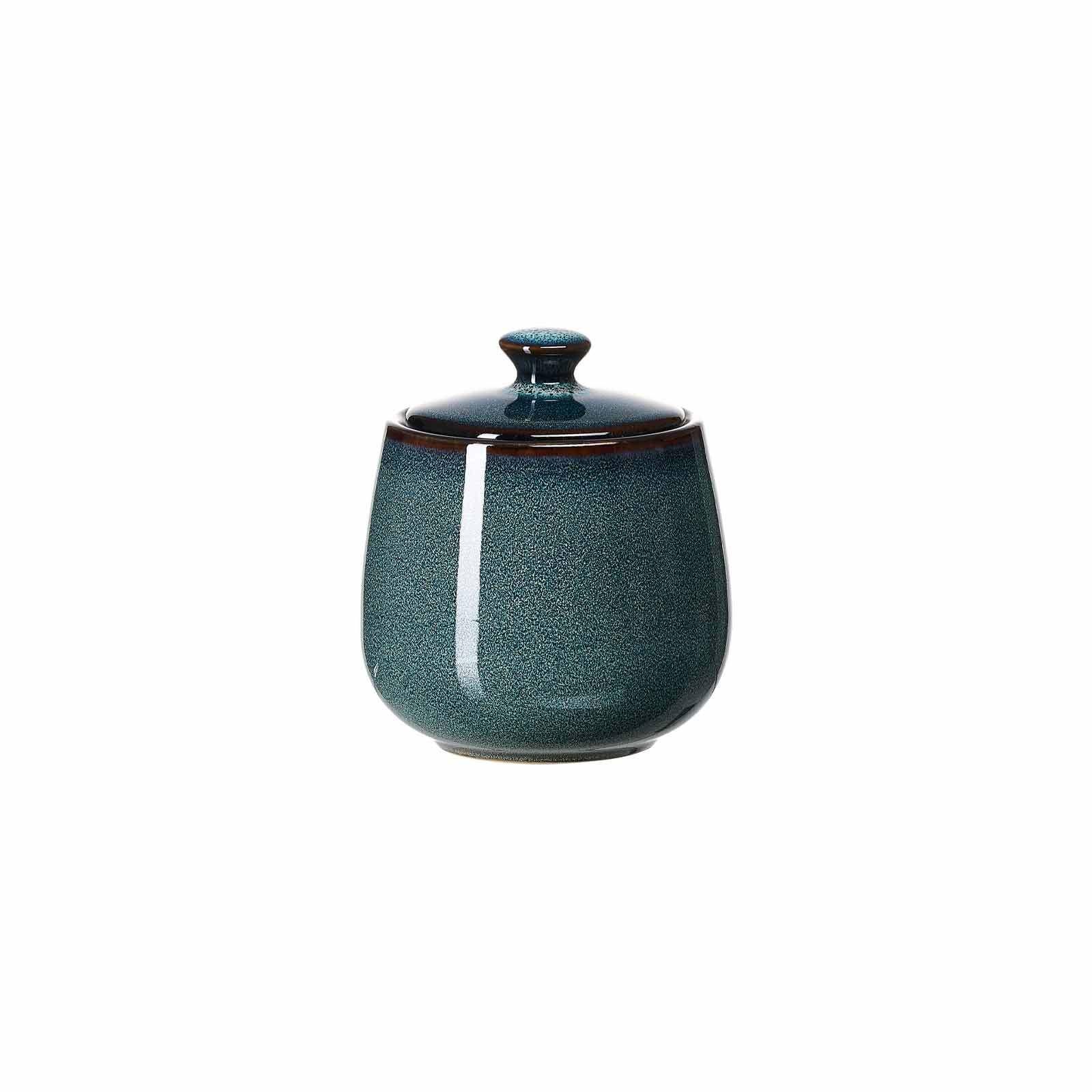 ZUCKERDOSE Bali blau 350 ml - Blau, Keramik (9/10cm) - Ritzenhoff Breker