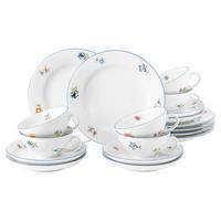 TEESERVICE Sonate Nostalgie bunt 18-tlg. - Multicolor, Keramik (2/2/2cm) - Seltmann Weiden