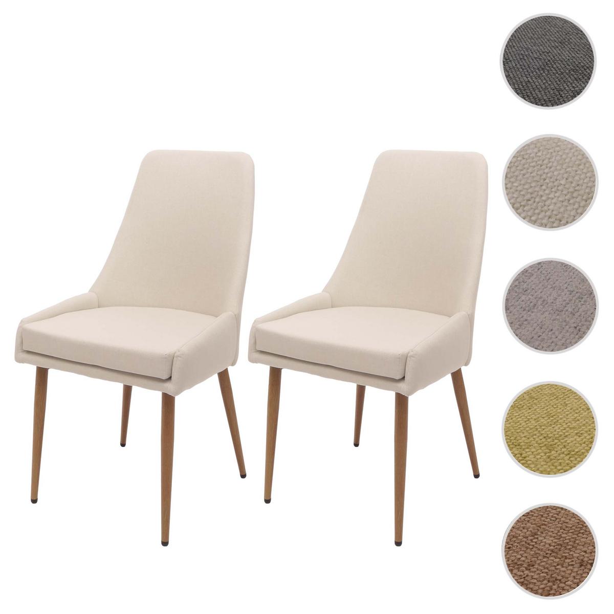 ESSZIMMERSTUHL Beige 2er-Set - Beige, Textil (50/92/60cm) - MCW