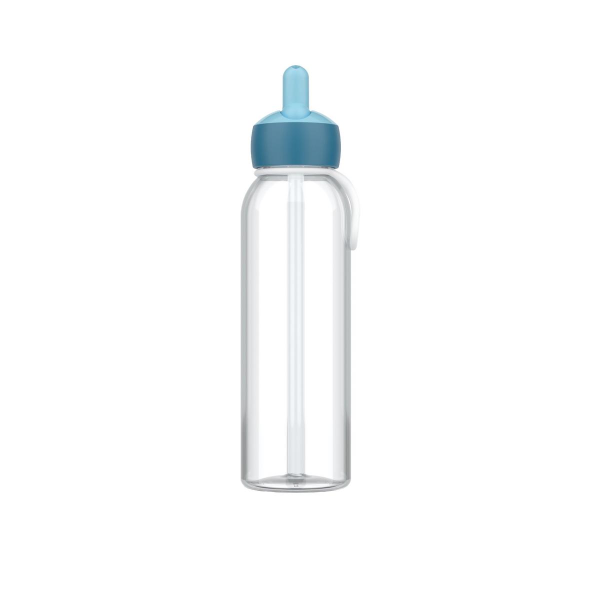 WASSERFLASCHE FLIP-UP Campus 2025 Cool Blue 500 ml - Blau, Kunststoff (0.5L) - Mepal