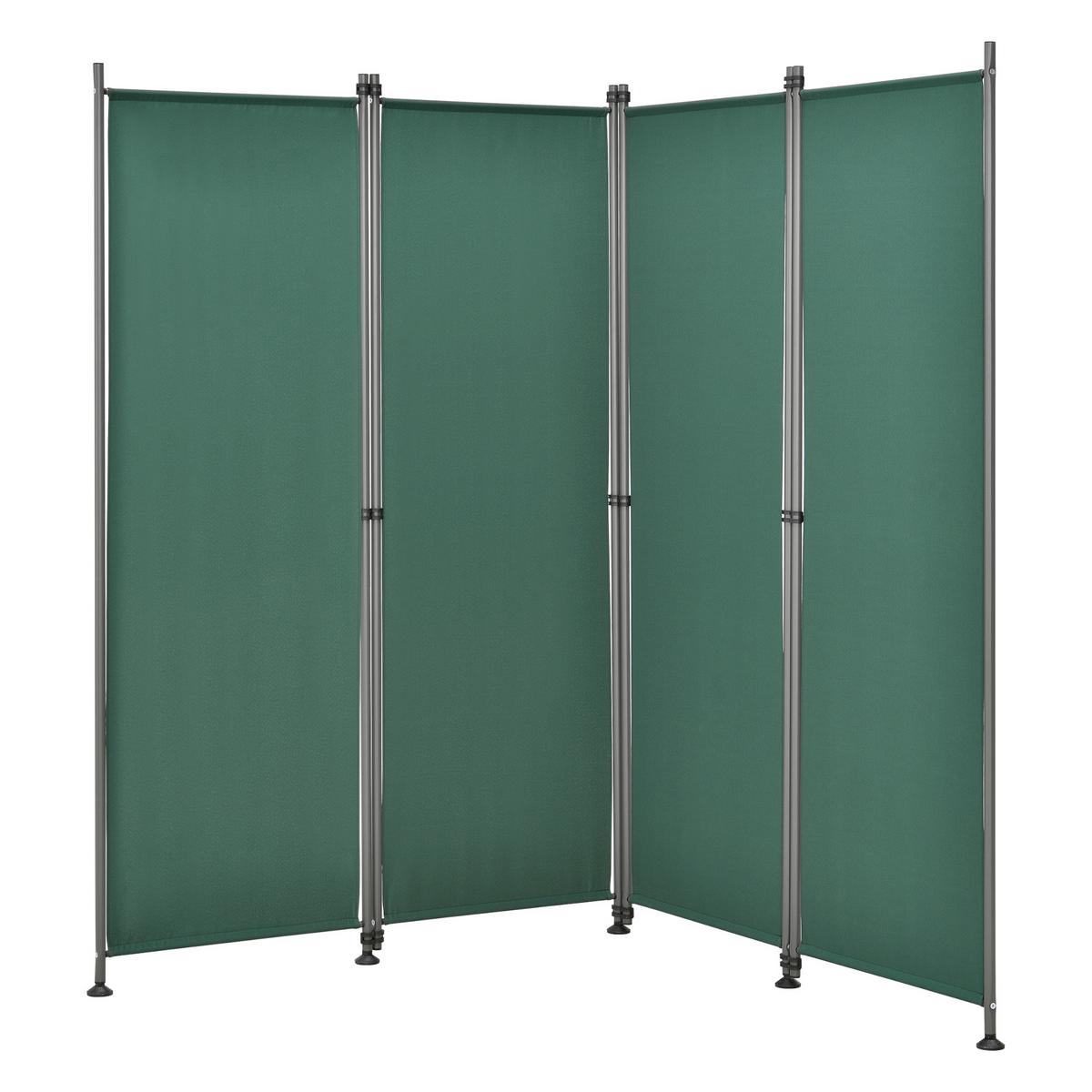 SICHTSCHUTZ Modica - Dunkelgrün, Textil/Metall (215/170cm) - pro.tec
