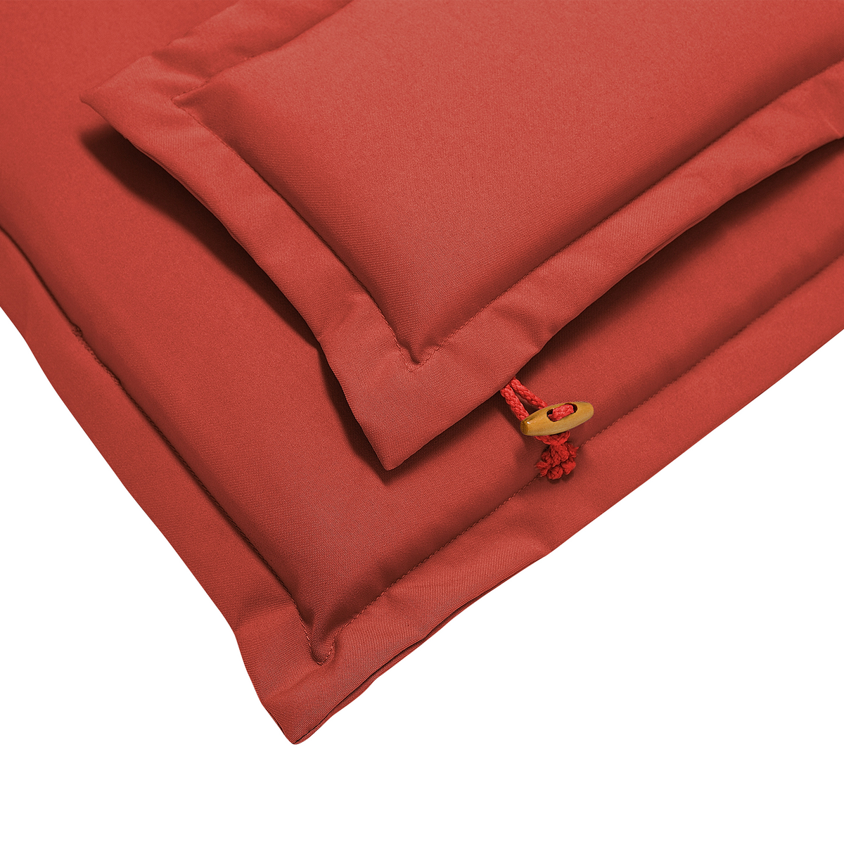 SESSELAUFLAGE Rot Maui - Rot, Textil (40/42/55cm) - Beliani