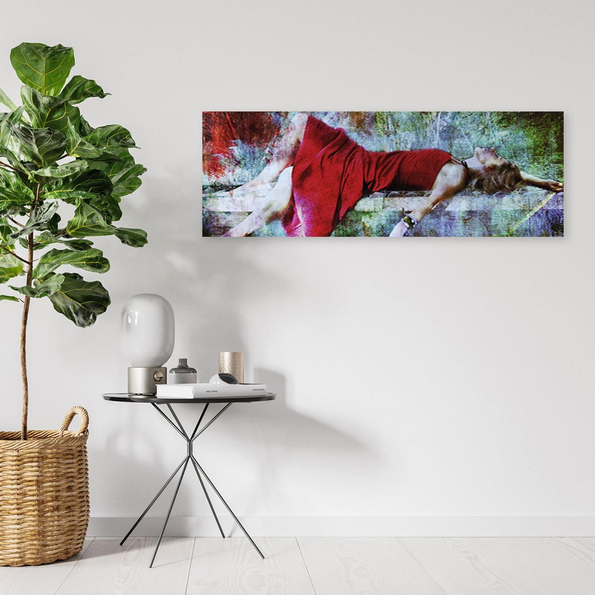 KUNSTDRUCK Bunt 120/40 cm - Multicolor, Textil (120/40cm) - KUNSTLOFT